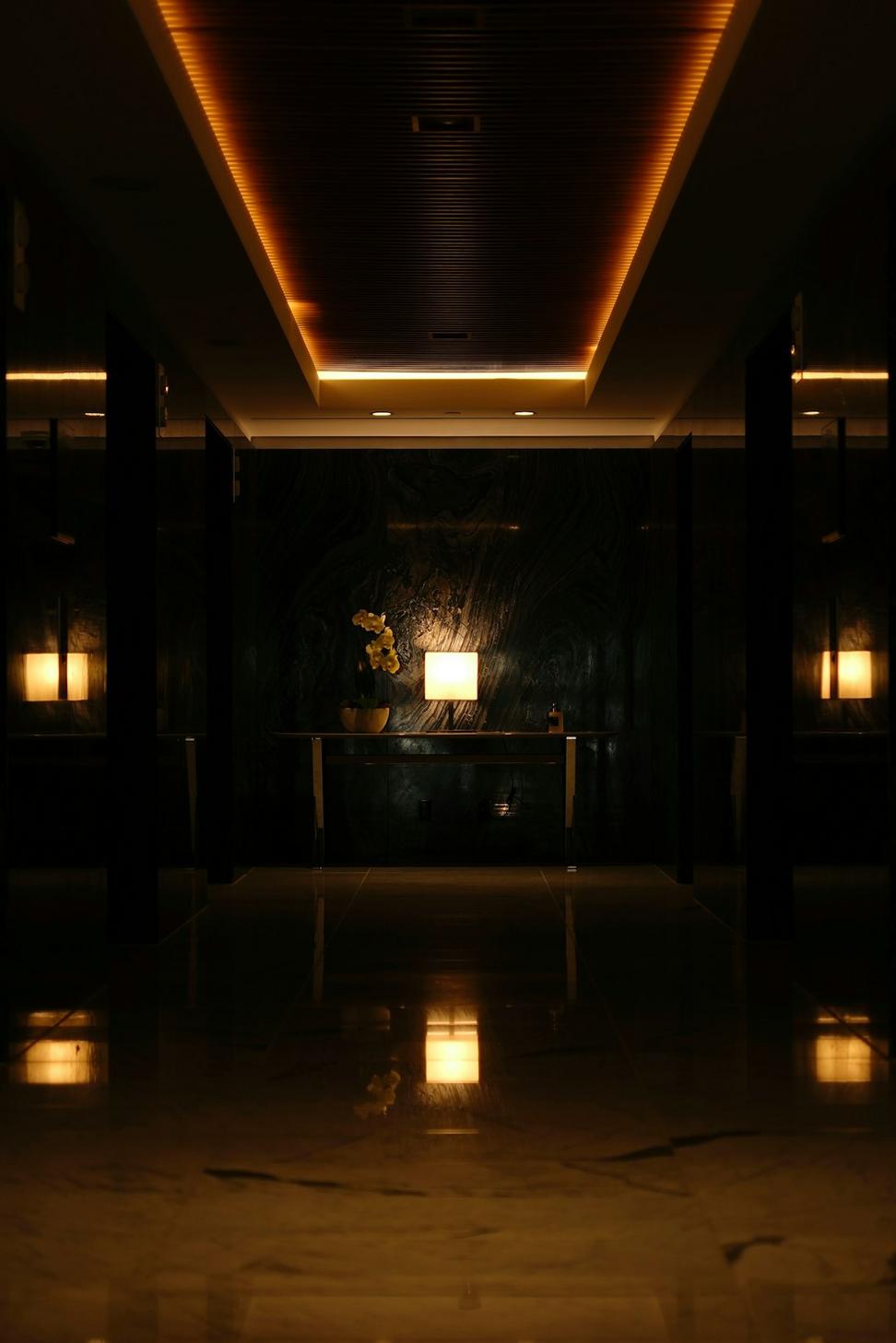 Hotel lobby